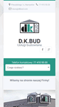 Mobile Screenshot of dkbud.com